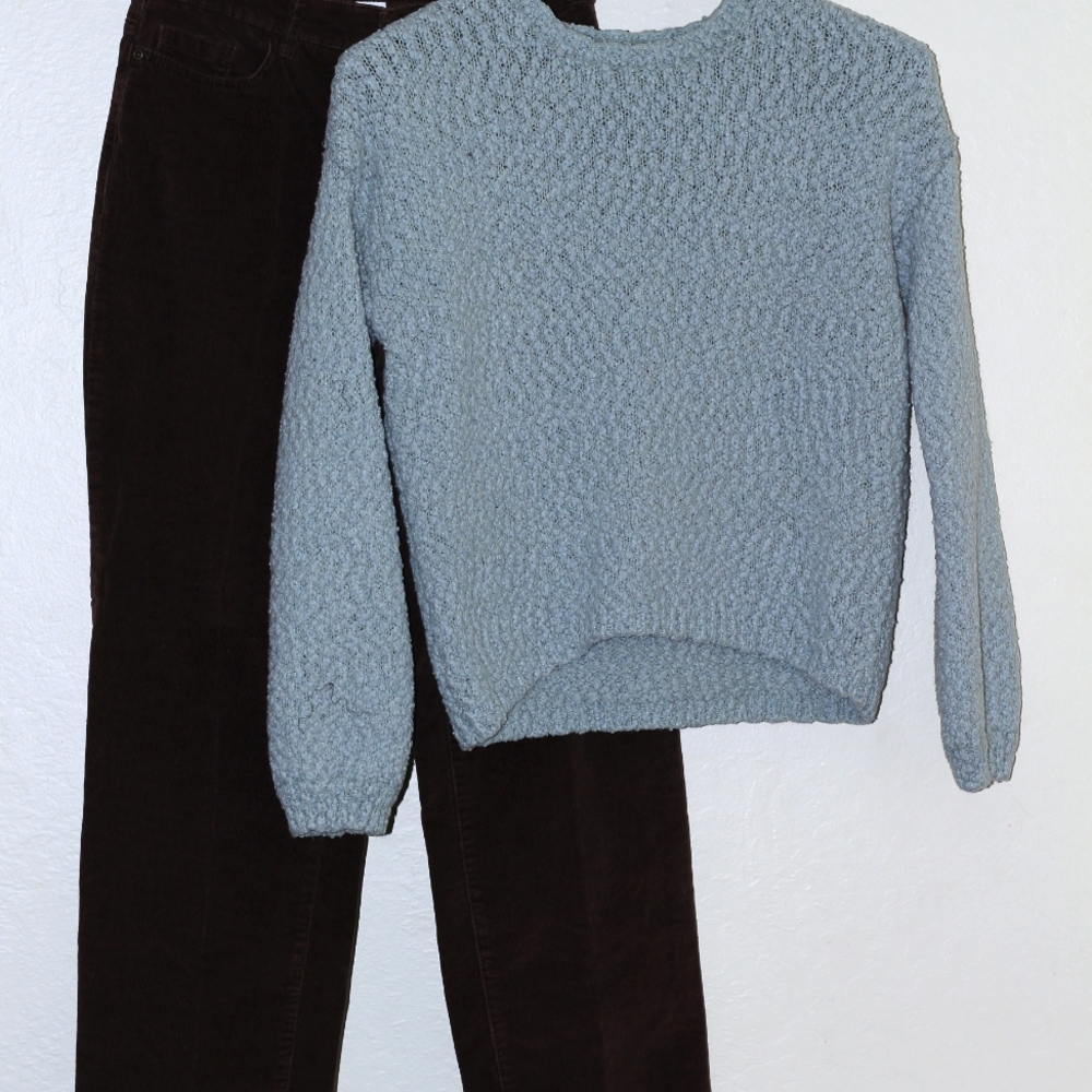Cozy Fall Bundle – Croft & Barrow Pants + Kaisley Sweater (Size 8 / M)